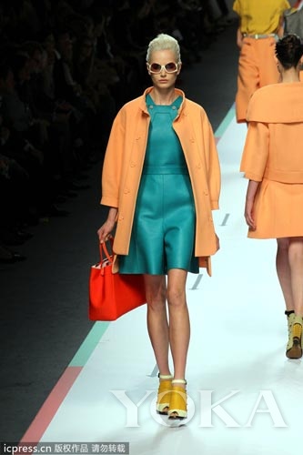 2013米兰春夏时装周：FENDI