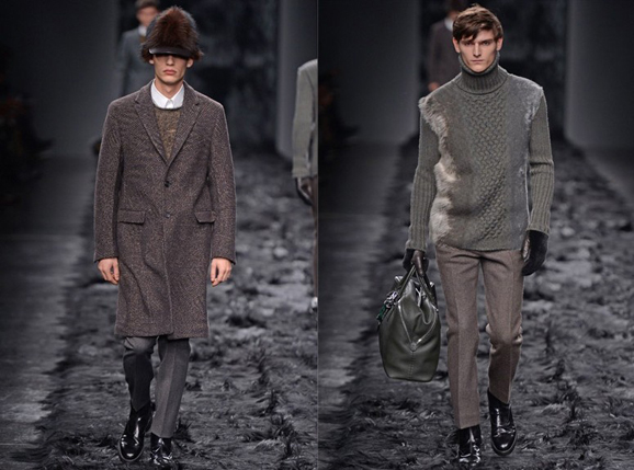 芬迪(Fendi)2014秋冬系列男装