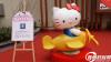 Hello Kitty40组不同年代的全立体公仔备受瞩目